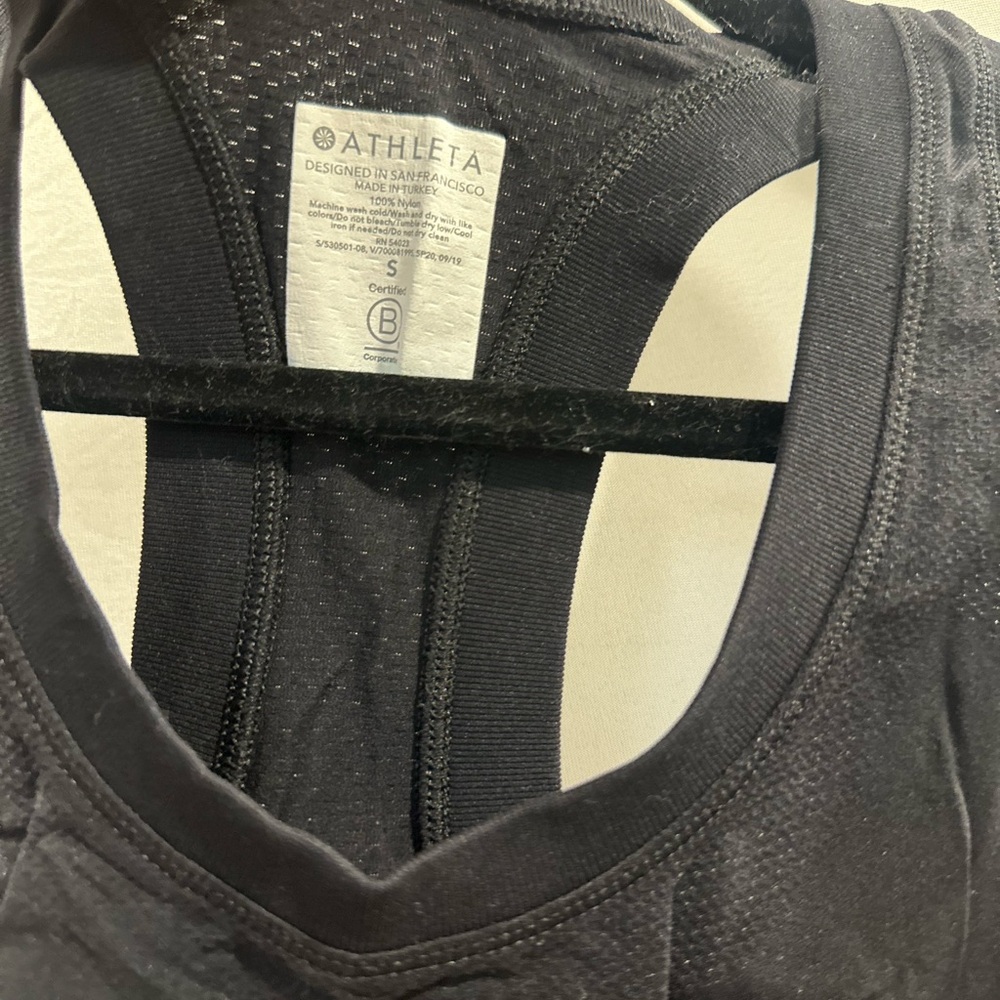 Athleta Black Performance Racerback Tank - Picture 3 of 3